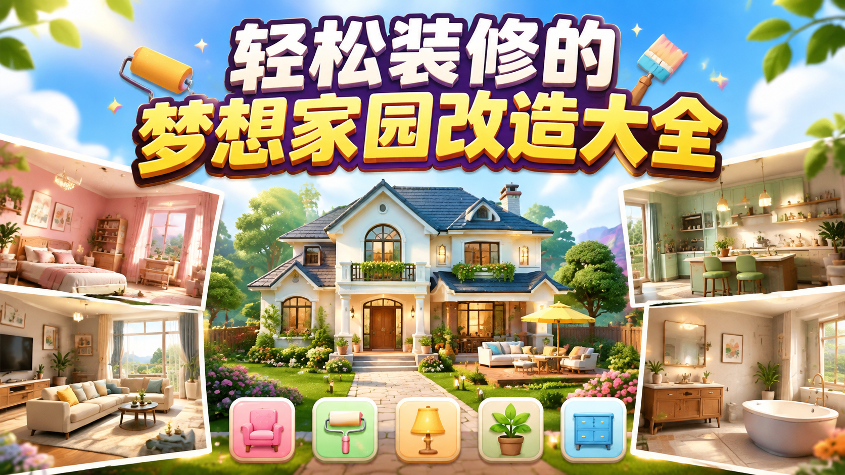 轻松装修的梦想家园改造大全