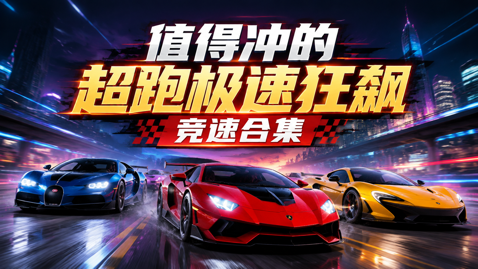 值得冲的超跑极速狂飙竞速合集