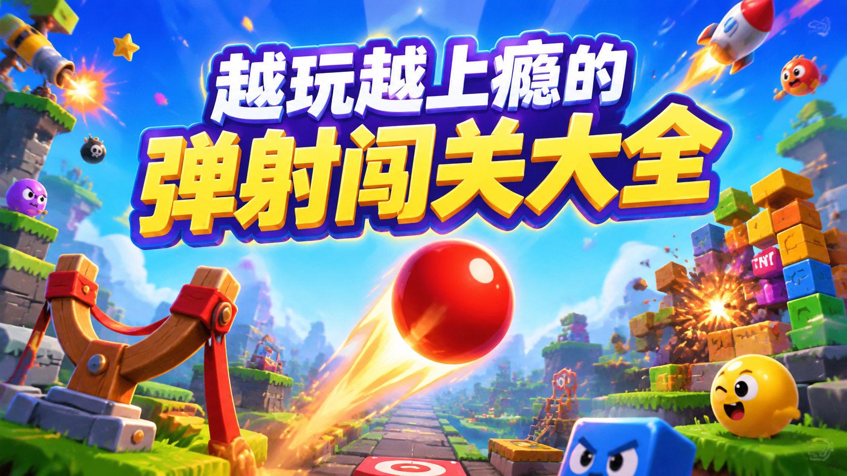 越玩越上瘾的弹射闯关大全