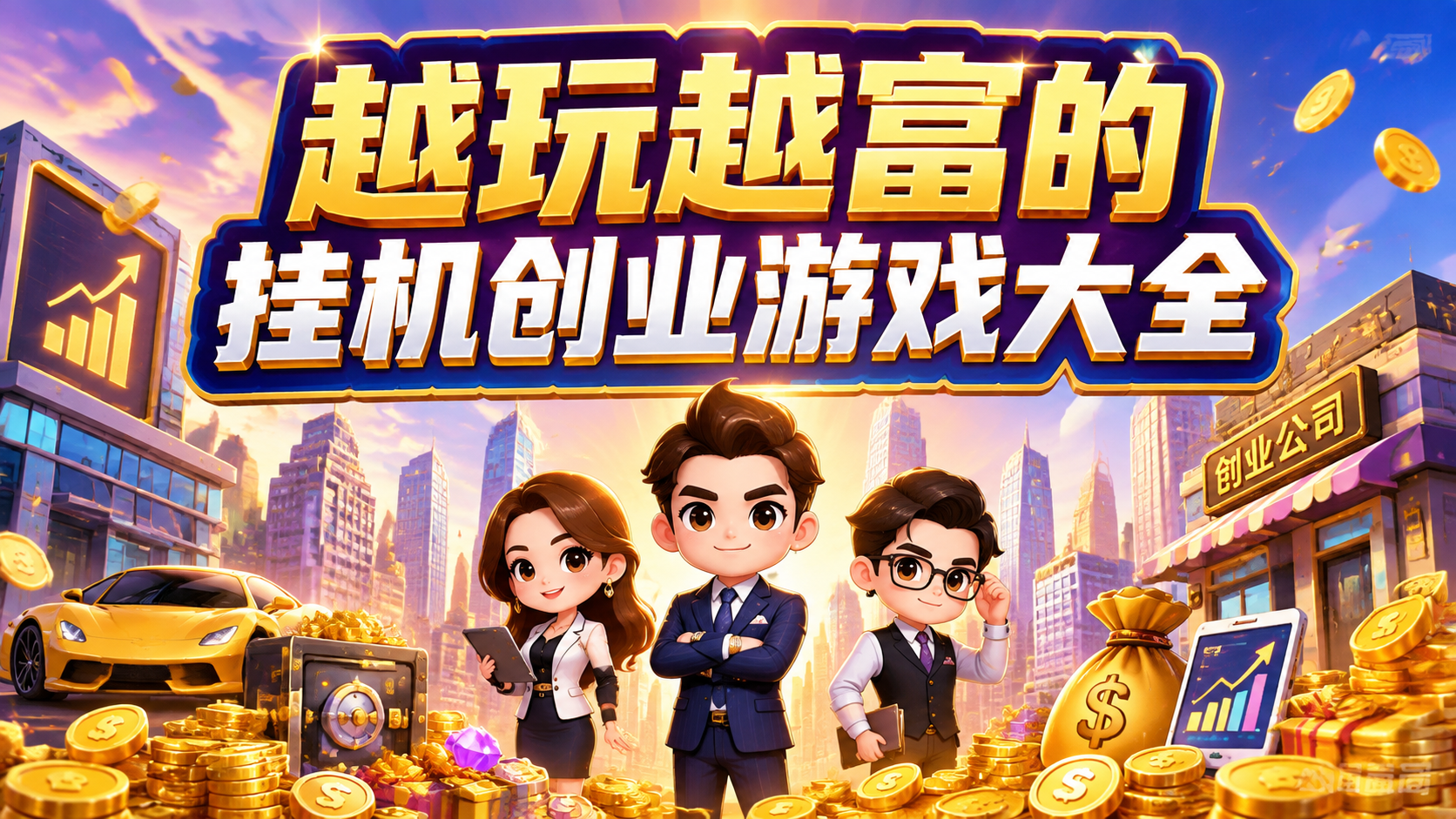 越玩越富的挂机创业游戏大全