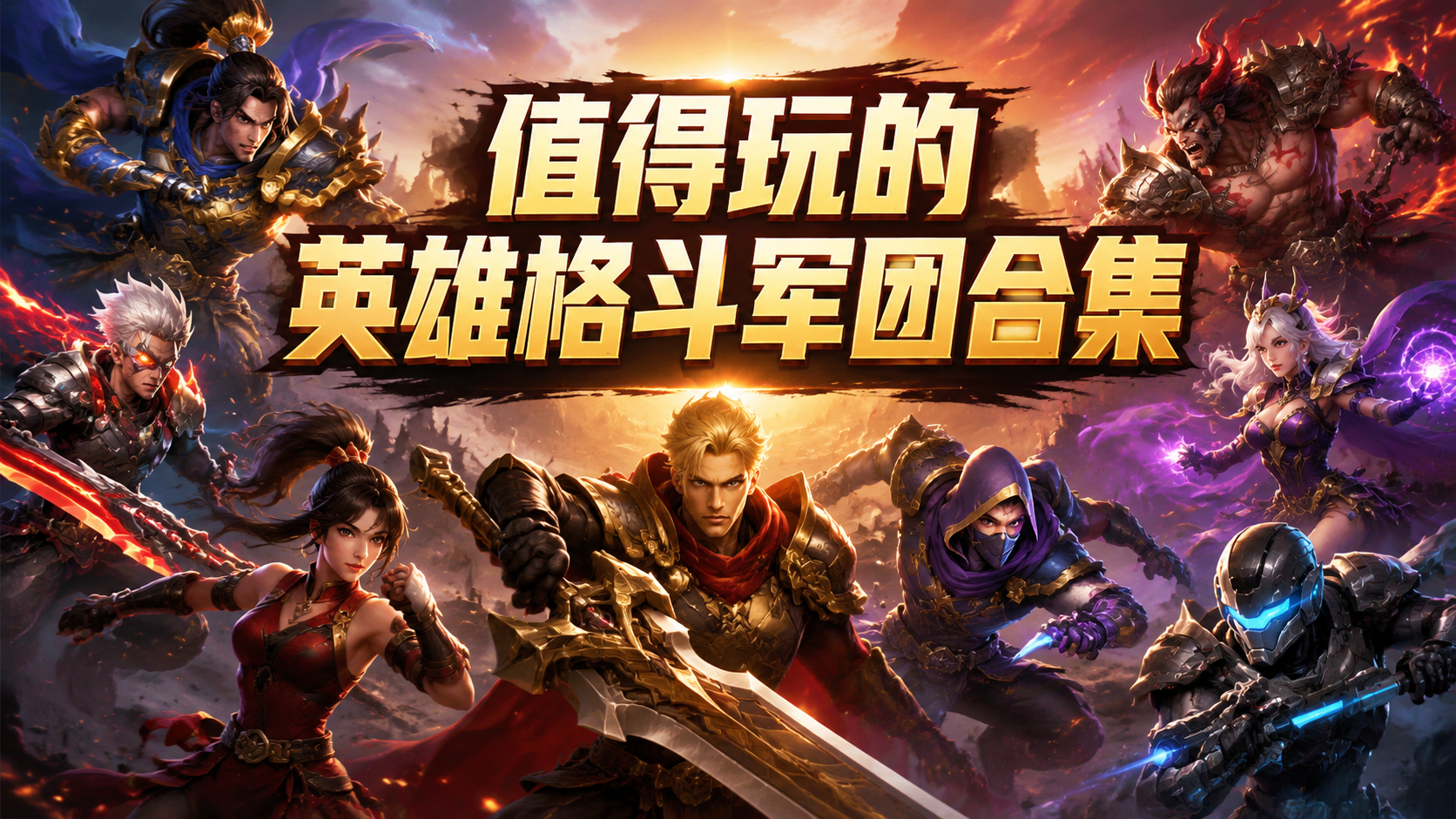 值得玩的英雄格斗军团合集