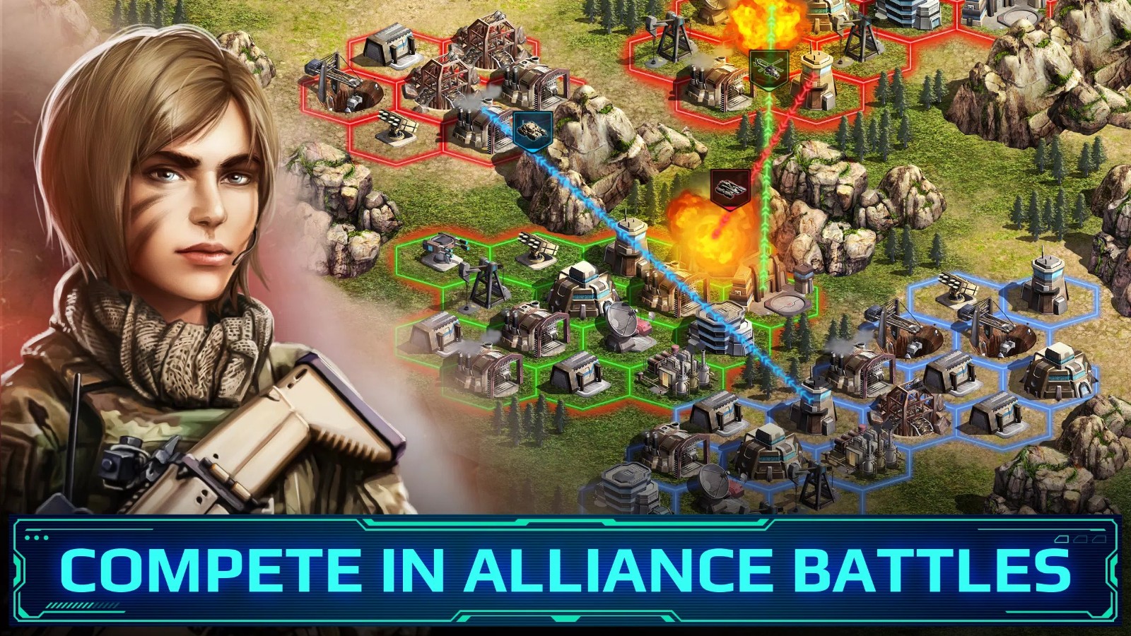 全球战争战略对决中文版(War of Nations)