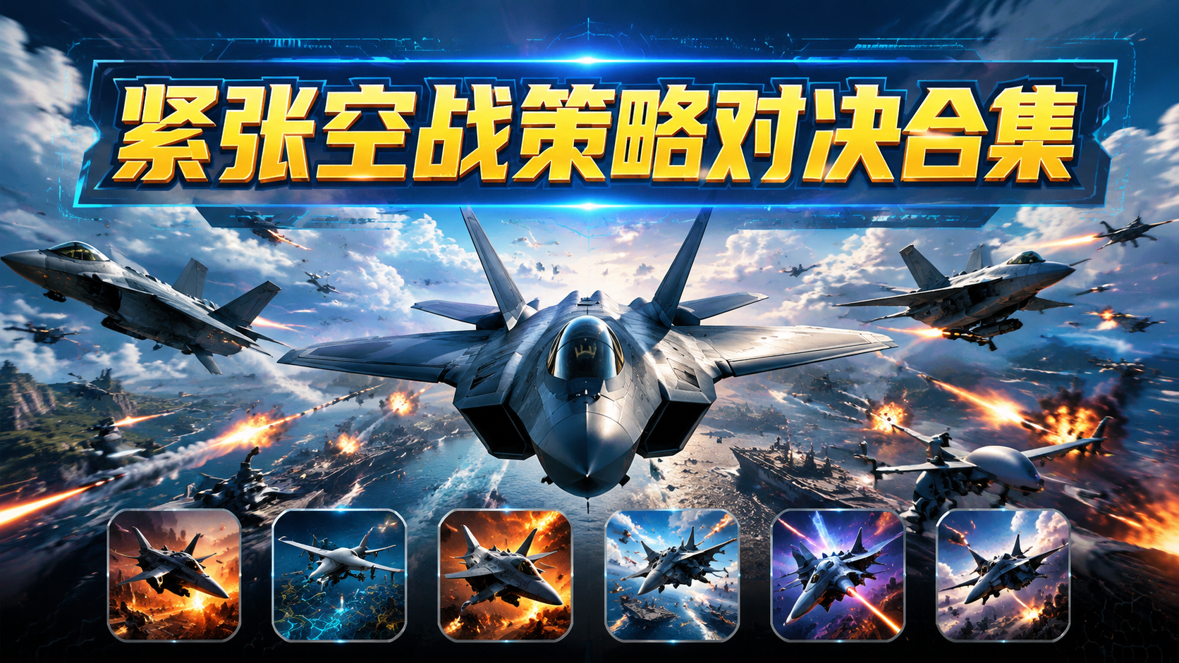 紧张空战策略对决合集