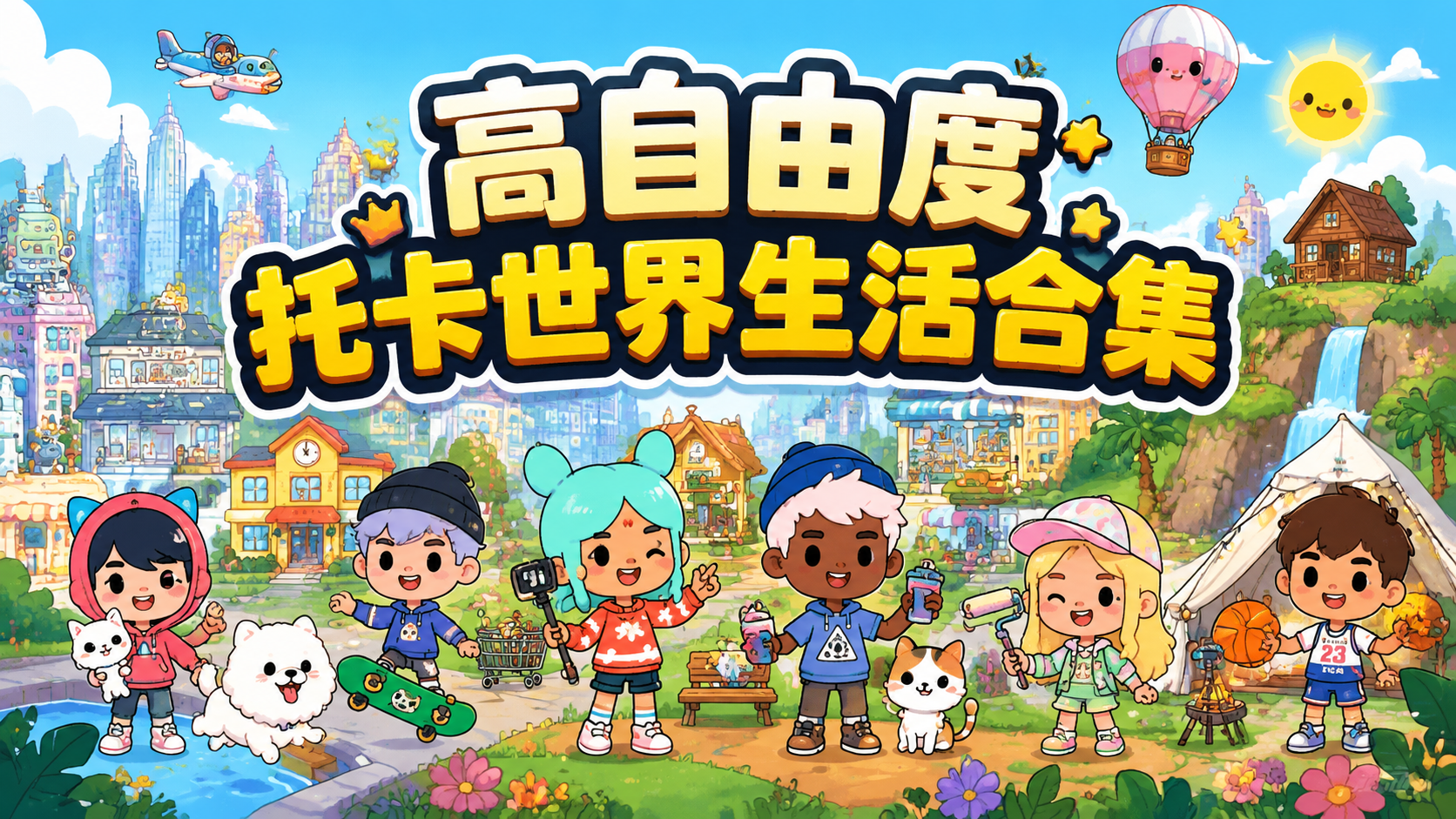 高自由度托卡世界生活合集