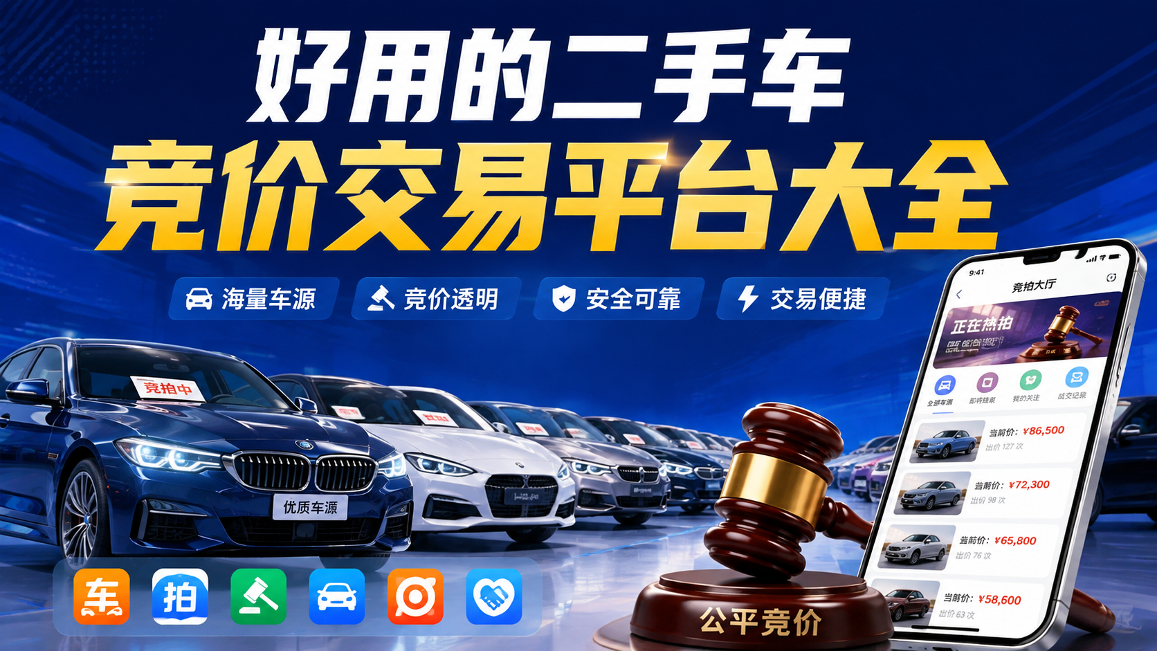 好用的二手车竞价交易平台大全