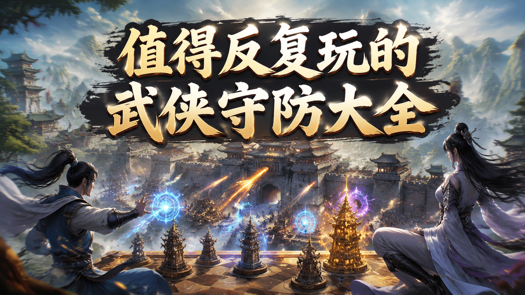 值得反复玩的武侠守防大全