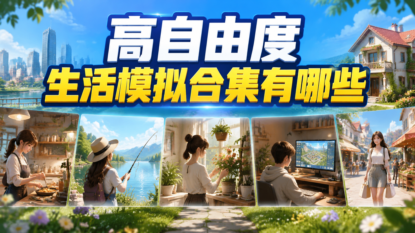 高自由度生活模拟合集有哪些