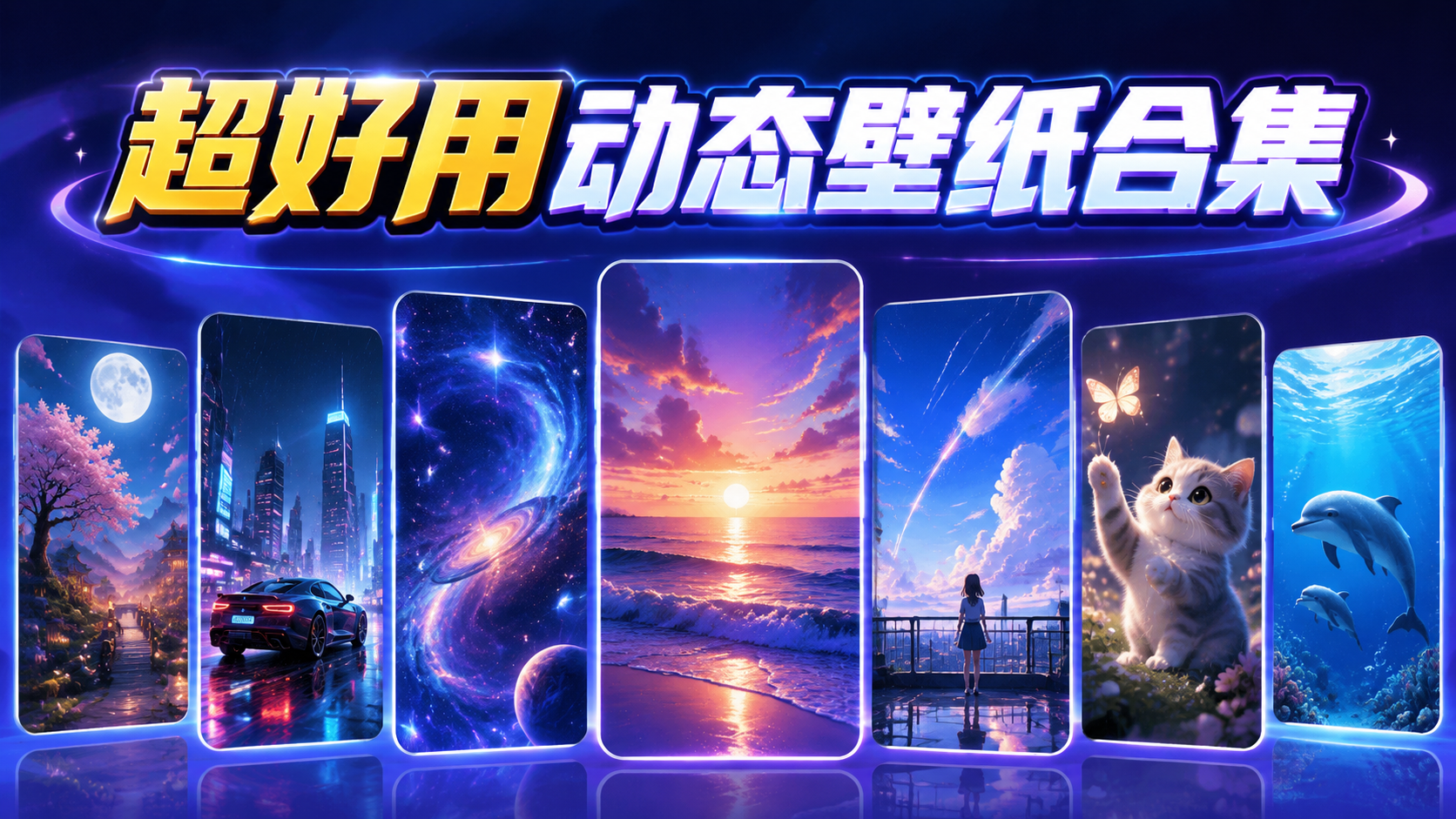 超好用动态壁纸合集