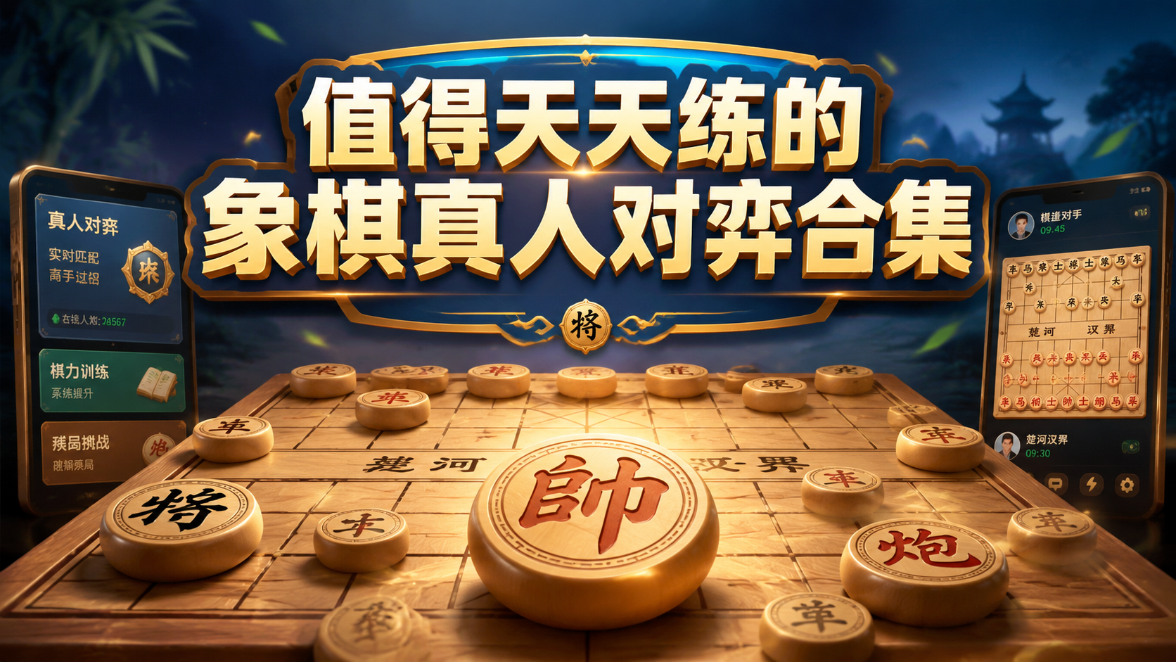 值得天天练的象棋真人对弈合集