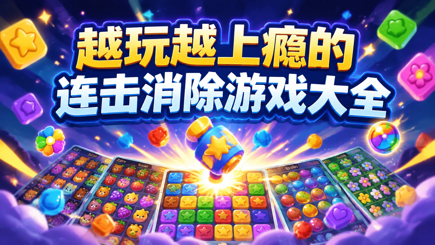 越玩越上瘾的连击消除游戏大全
