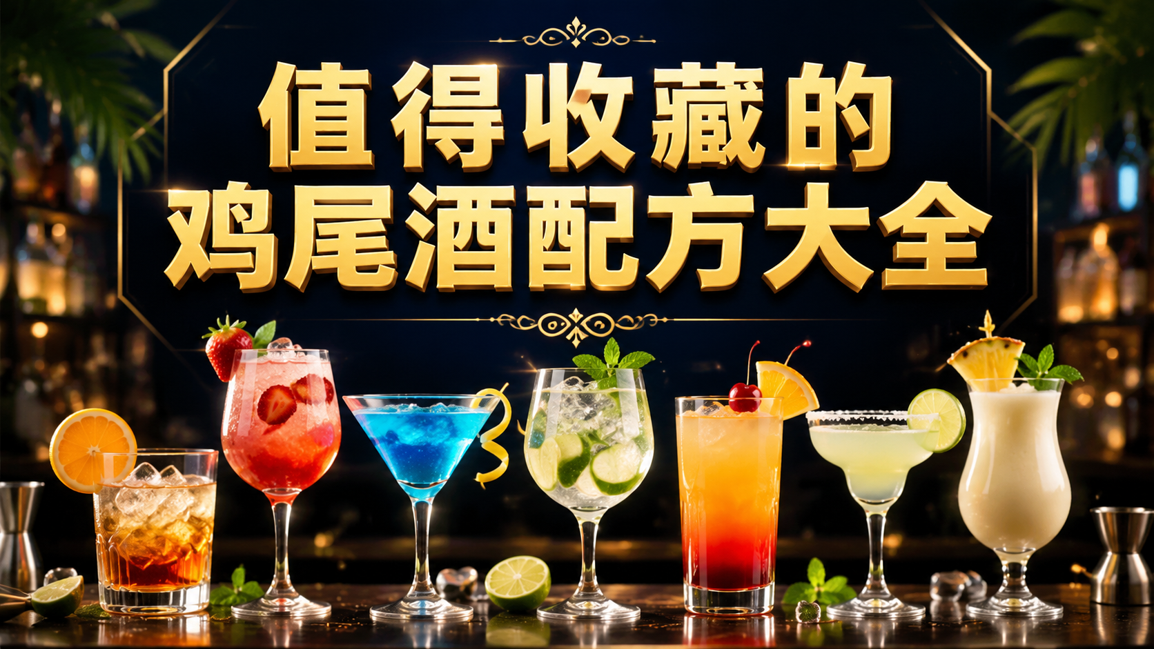 值得收藏的鸡尾酒配方大全