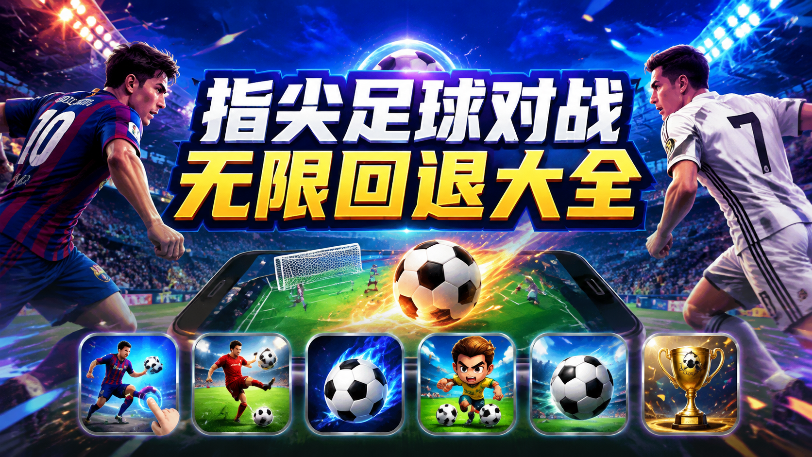 指尖足球对战无限回退大全
