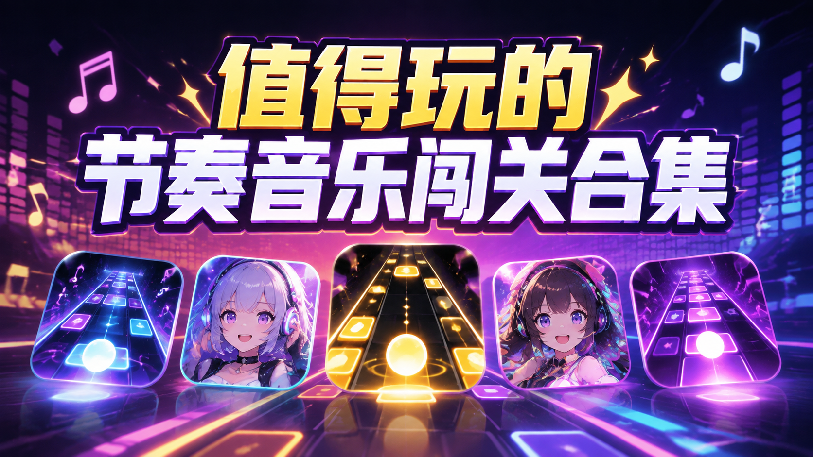 值得玩的节奏音乐闯关合集