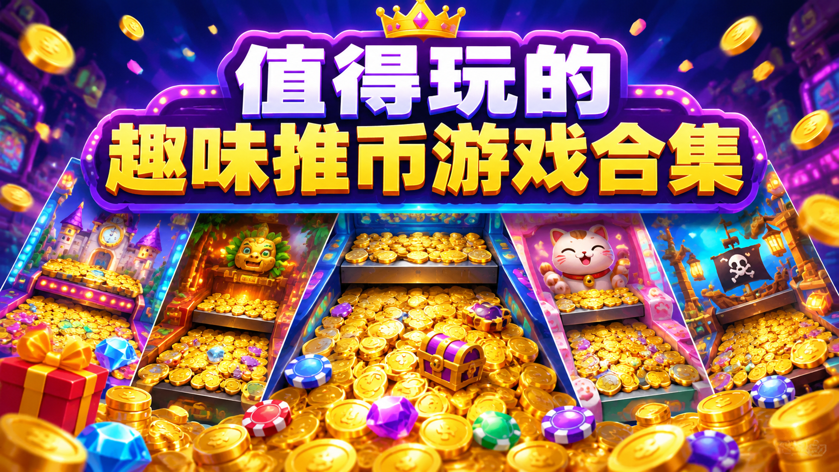 值得玩的趣味推币游戏合集