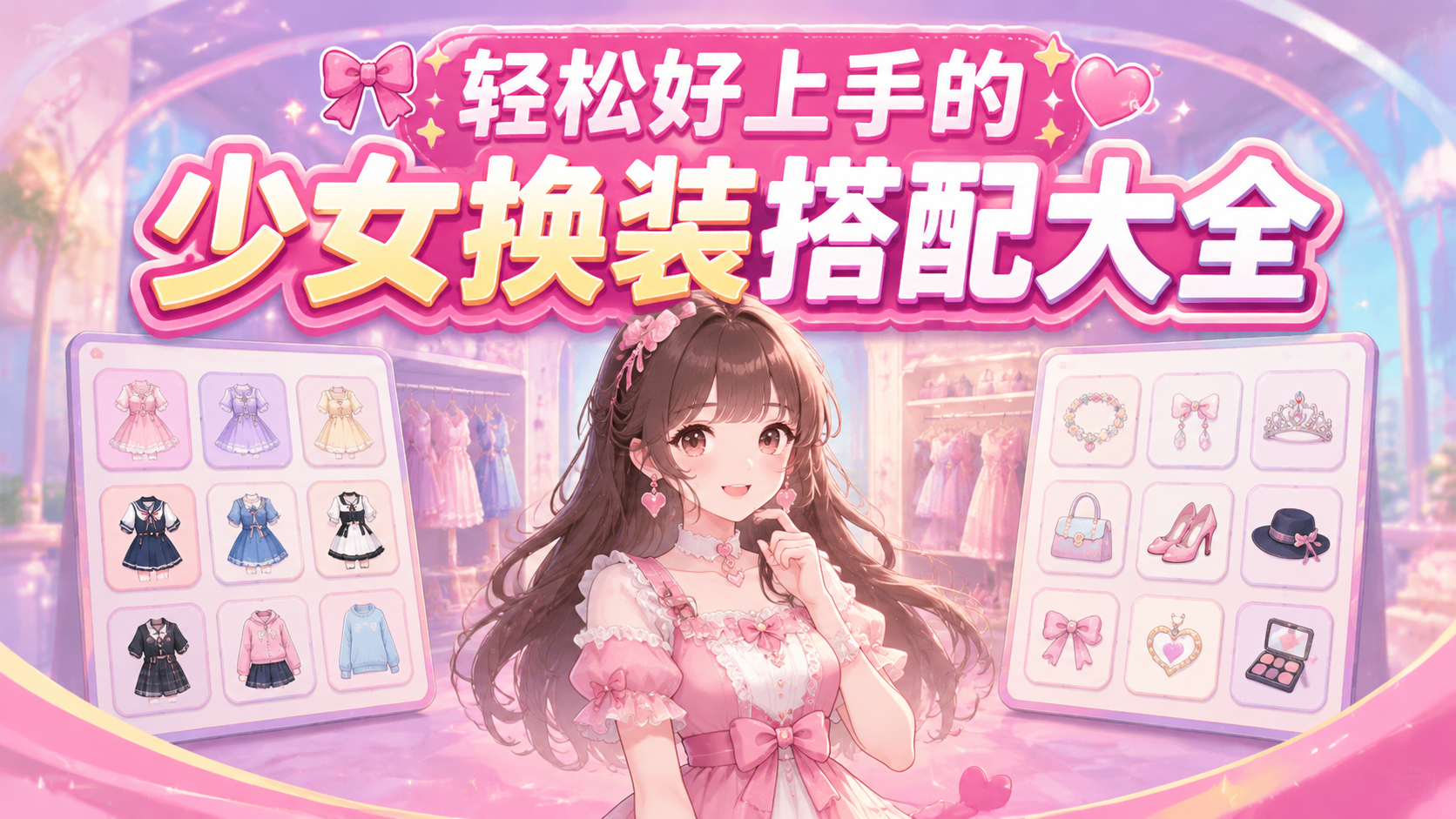 轻松好上手的少女换装搭配大全