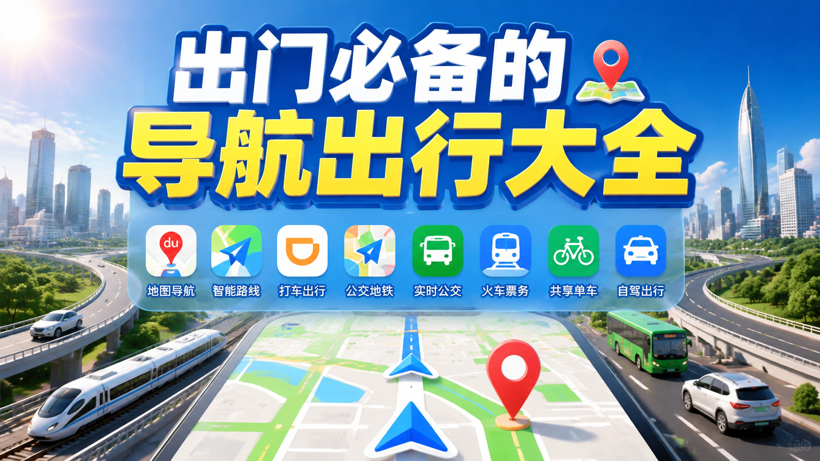 出门必备的导航出行大全