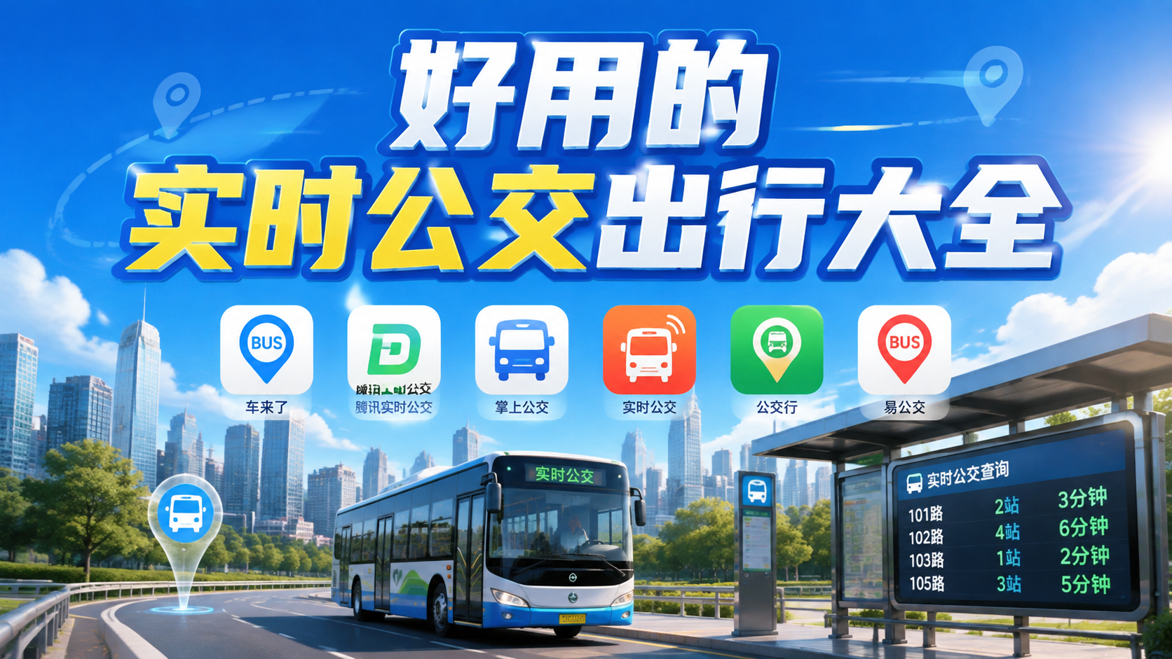 好用的实时公交出行大全