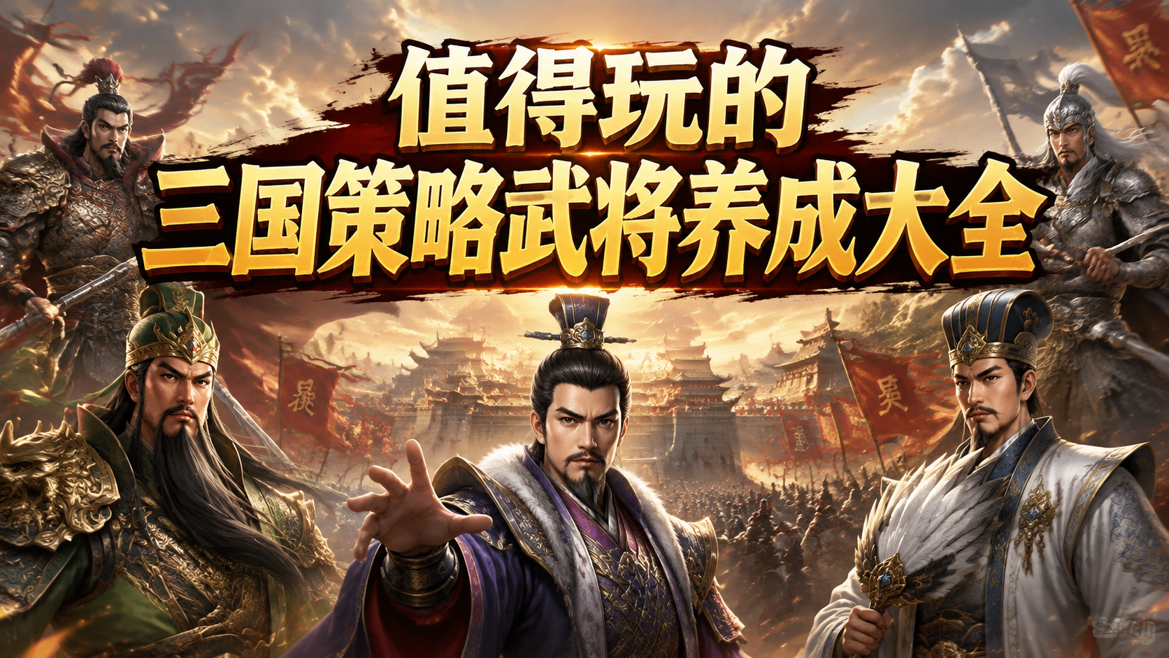 值得玩的三国策略武将养成大全