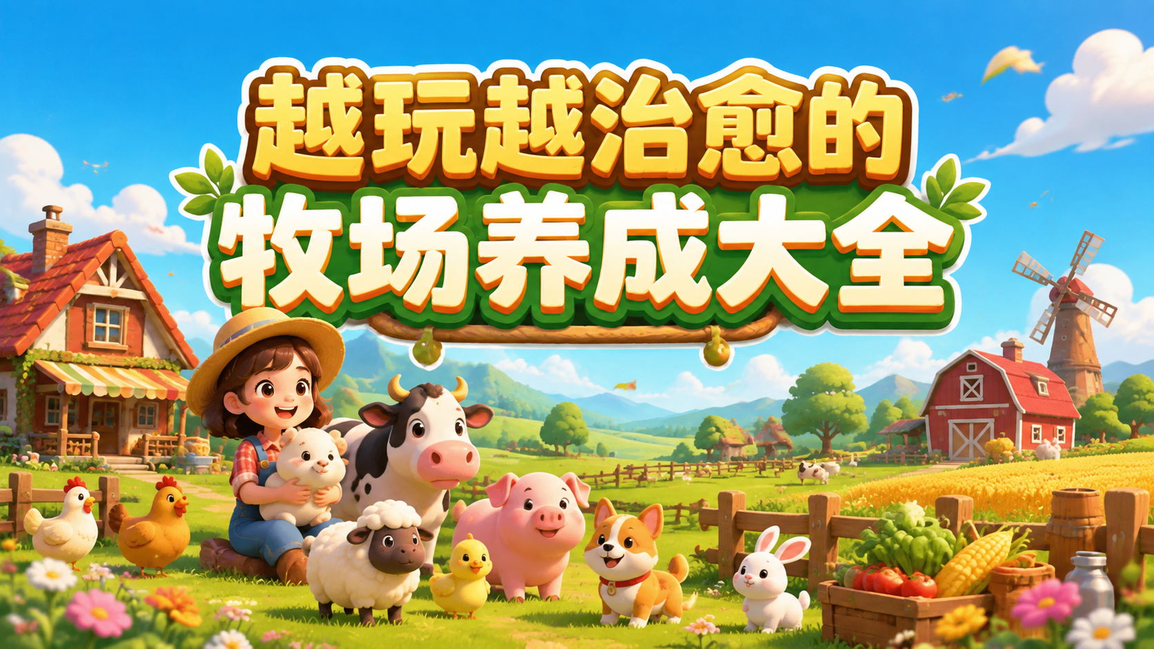 越玩越治愈的牧场养成大全