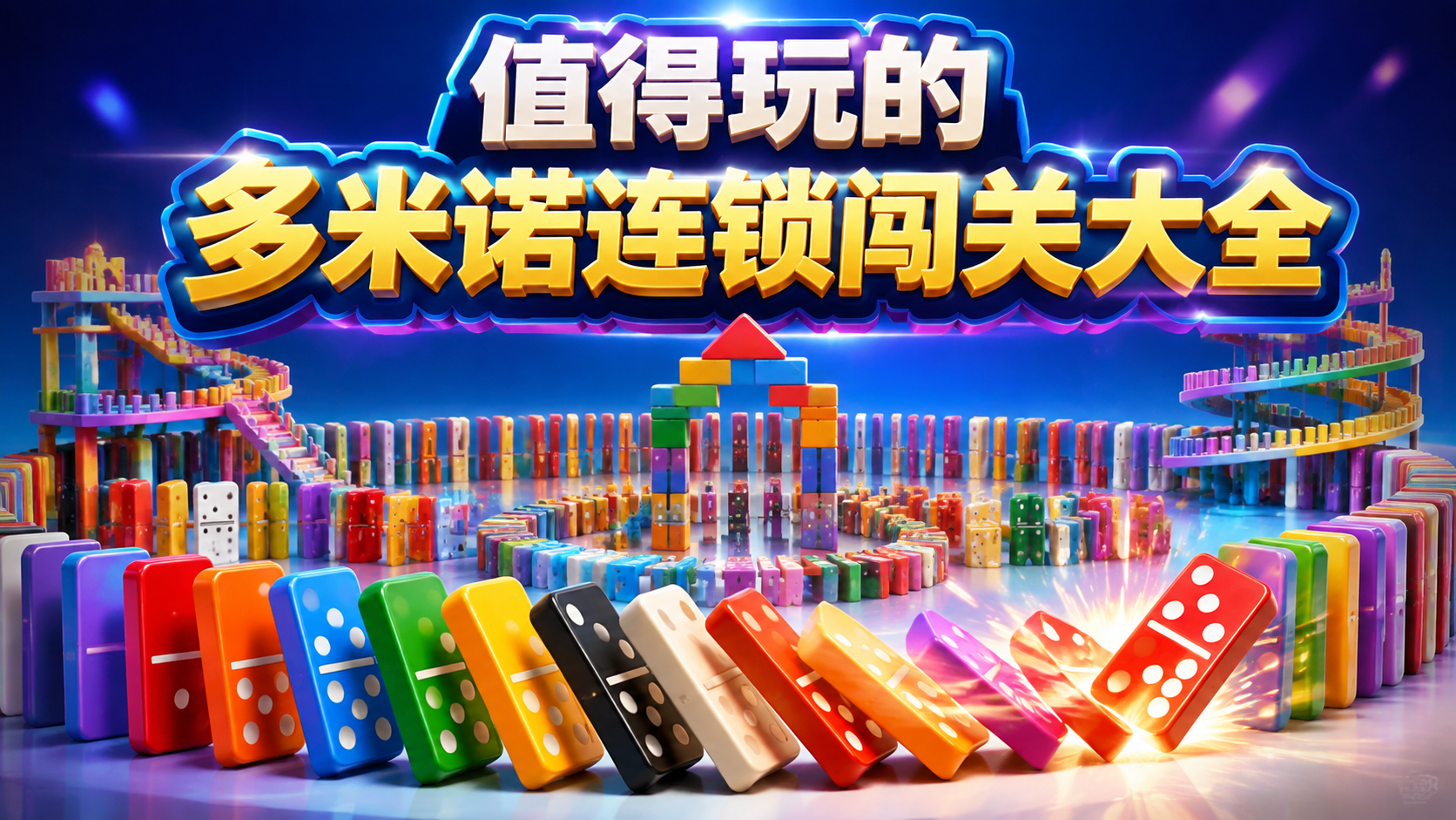 值得玩的多米诺连锁闯关大全