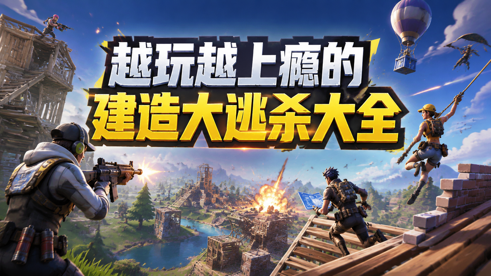 越玩越上瘾的建造大逃杀大全