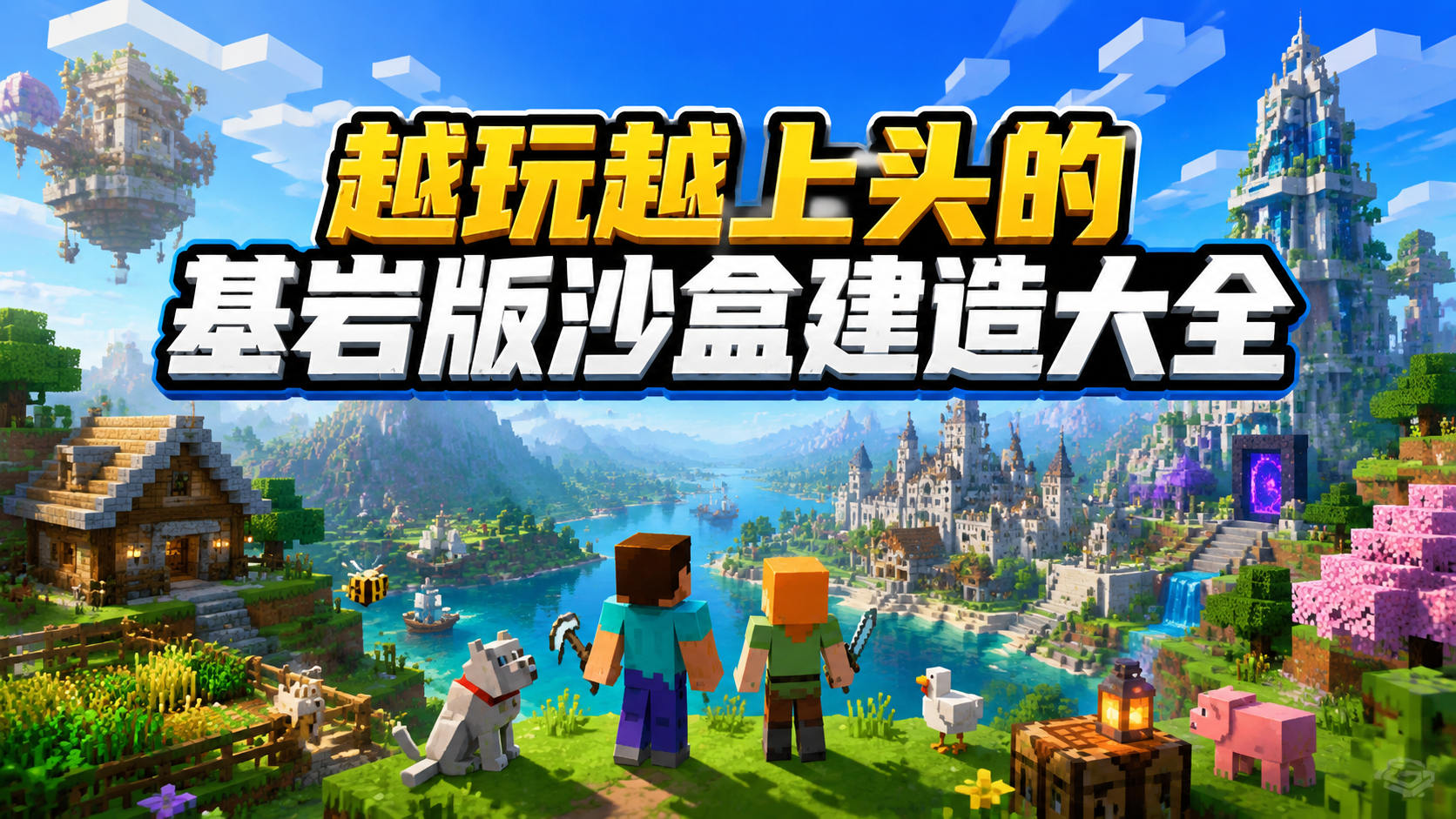 越玩越上头的基岩版沙盒建造大全