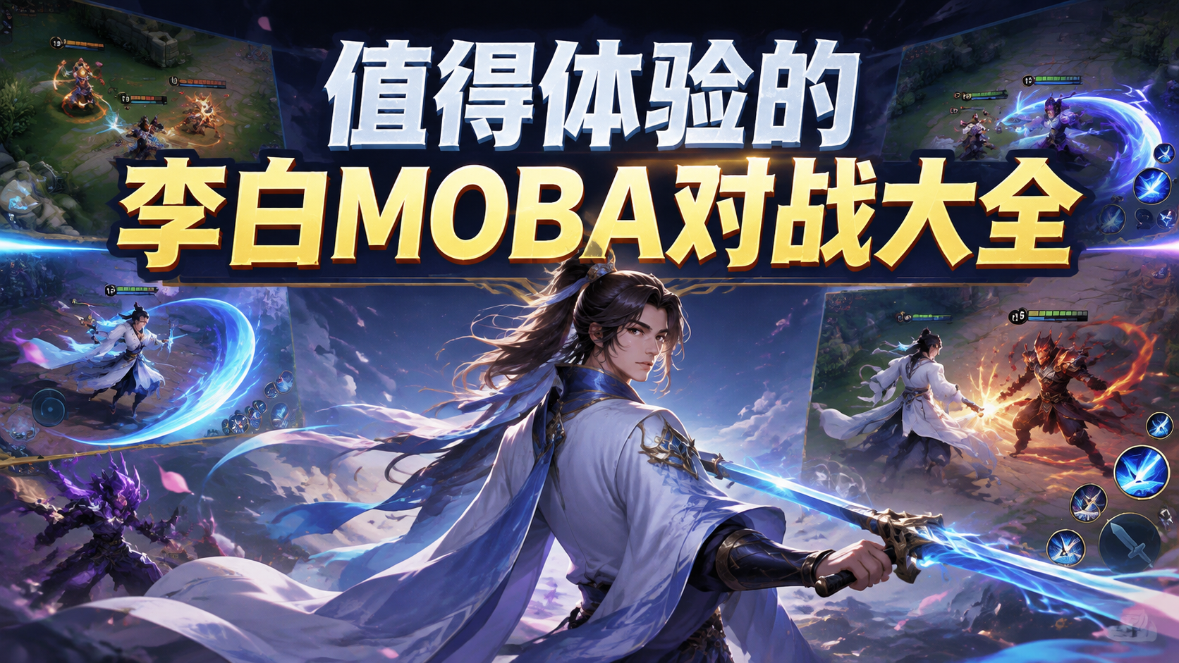 值得体验的李白MOBA对战大全