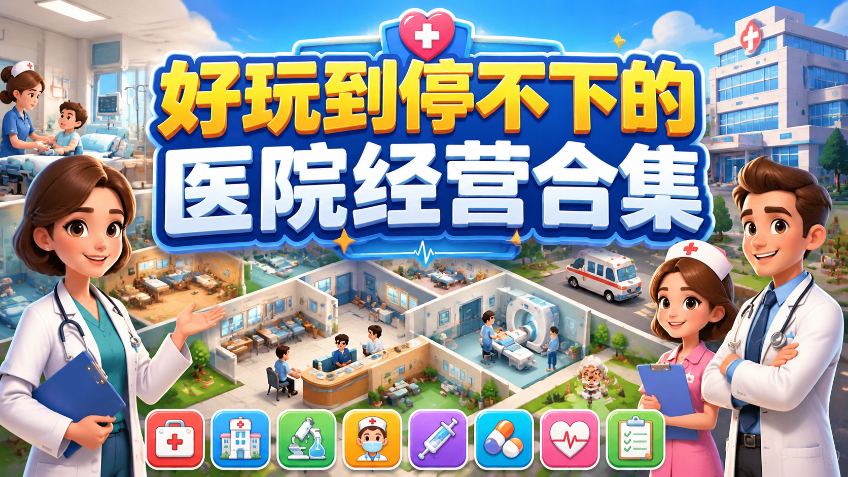 好玩到停不下的医院经营合集