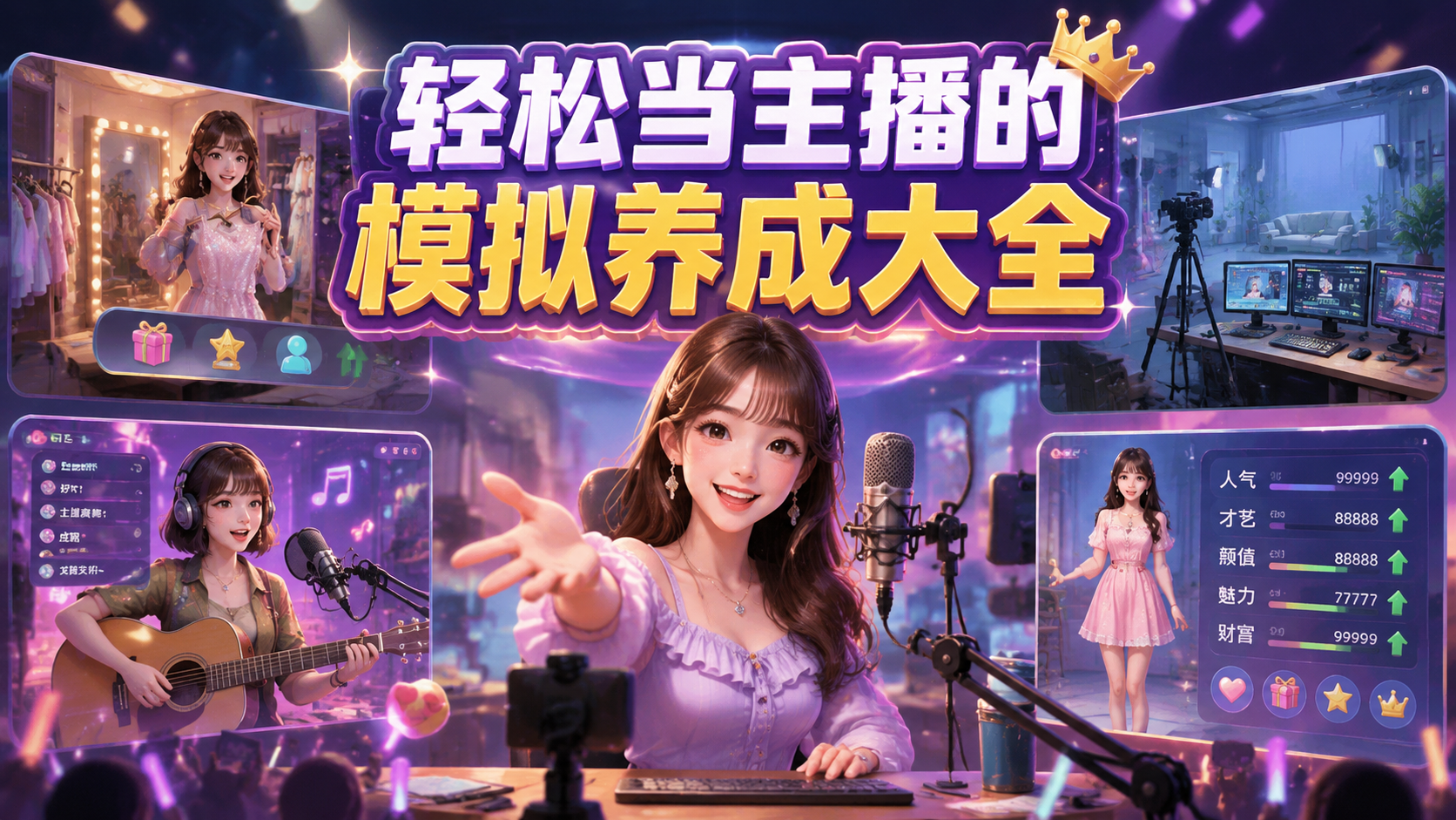 轻松当主播的模拟养成大全