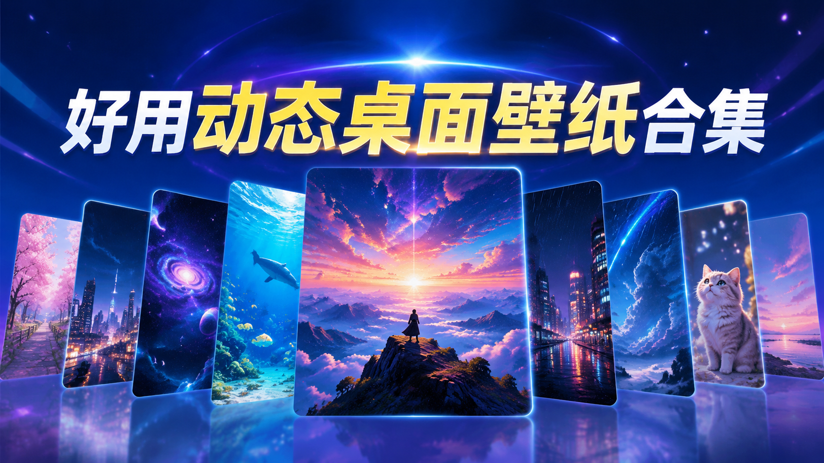 好用动态桌面壁纸合集