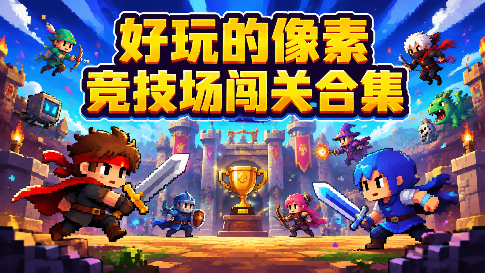好玩的像素竞技场闯关合集