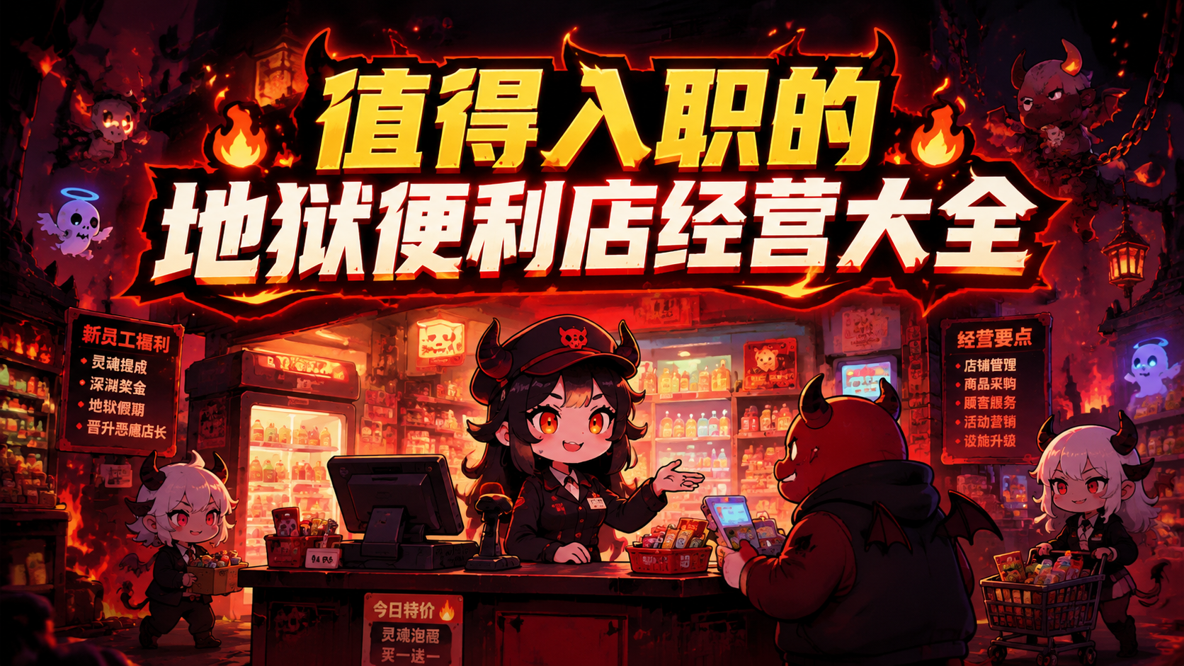 值得入职的地狱便利店经营大全
