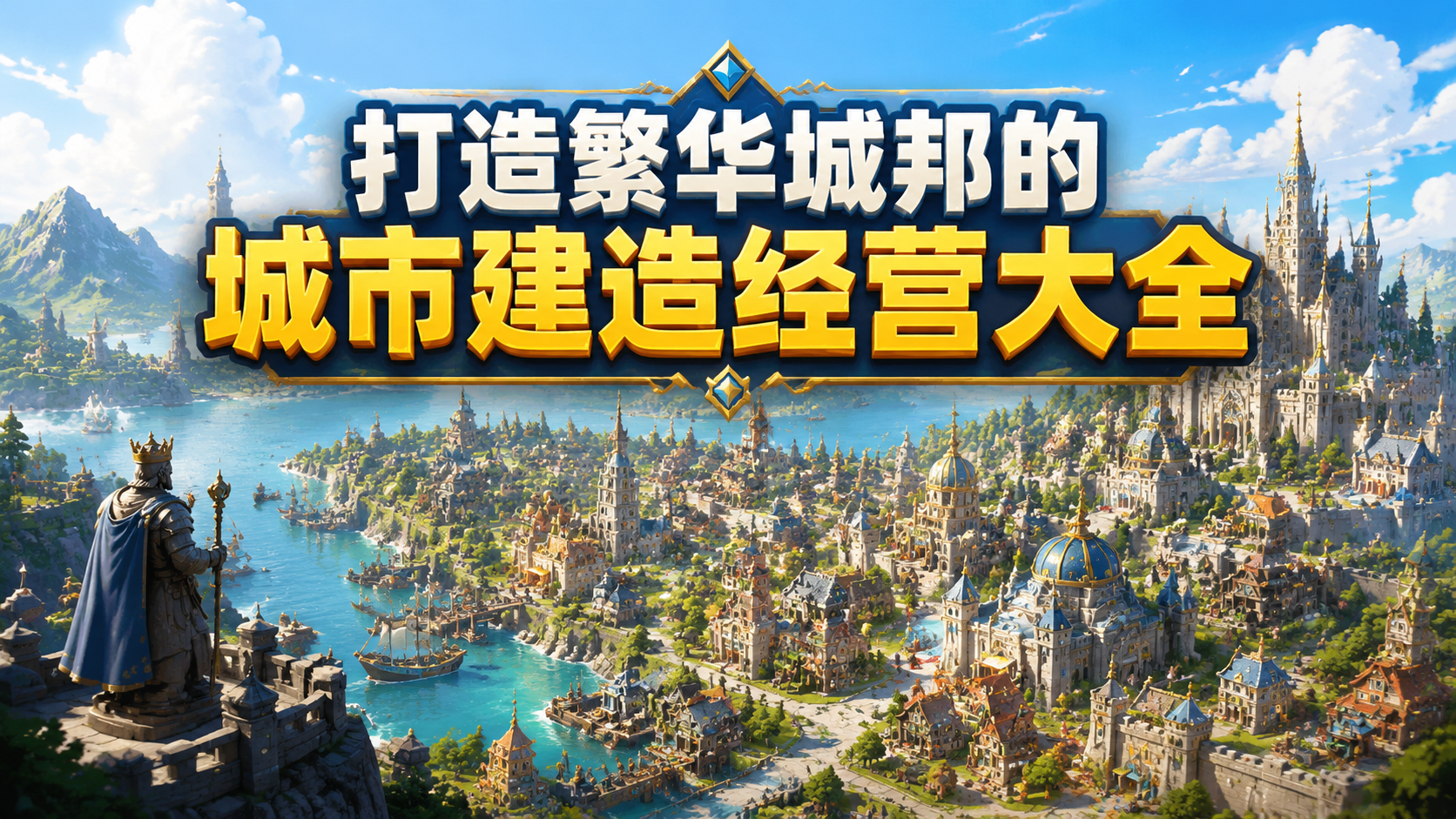打造繁华城邦的城市建造经营大全