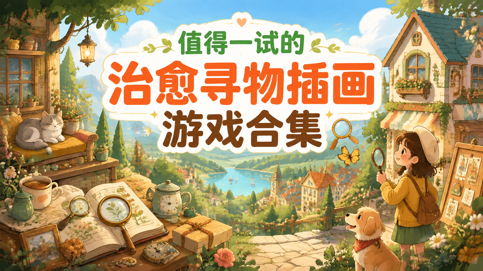 值得一试的治愈寻物插画游戏合集