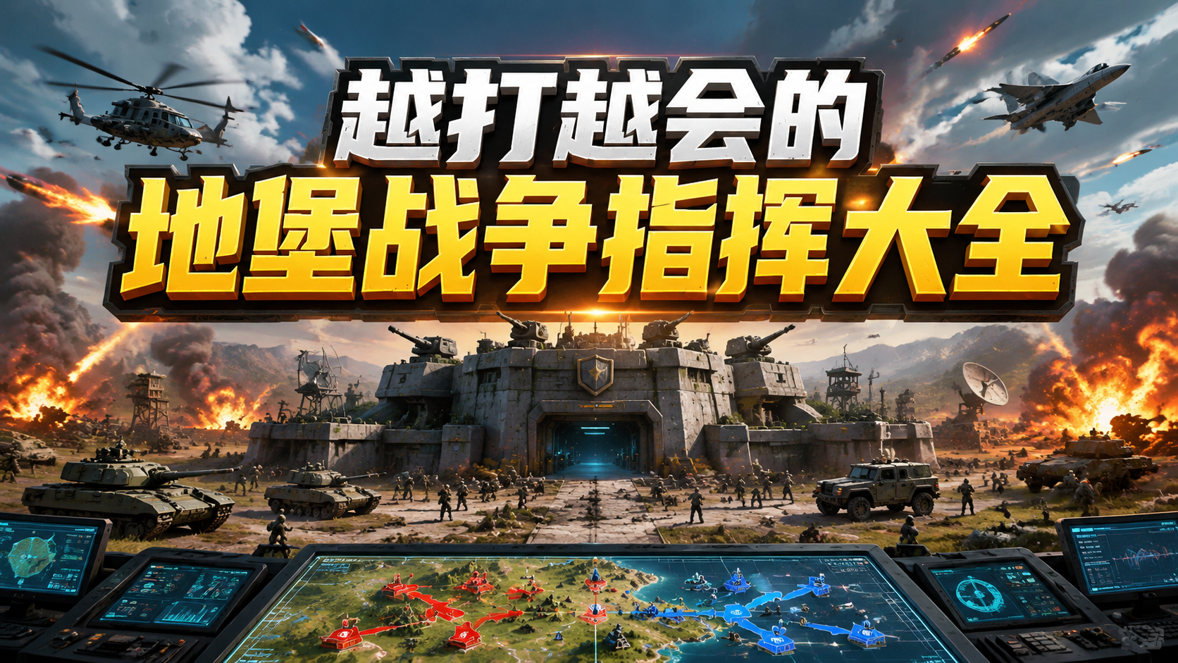 越打越会的地堡战争指挥大全