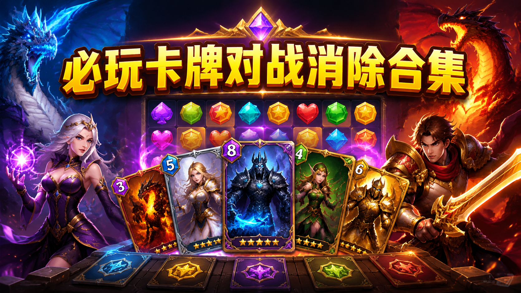 必玩卡牌对战消除合集