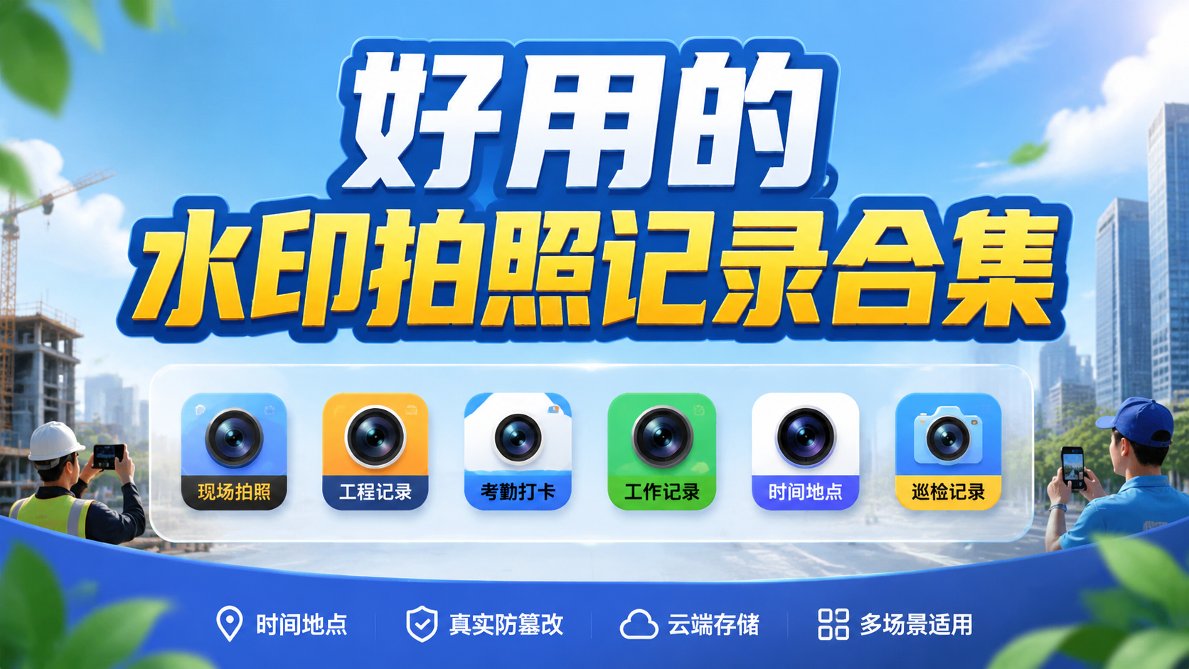 好用的水印拍照记录合集