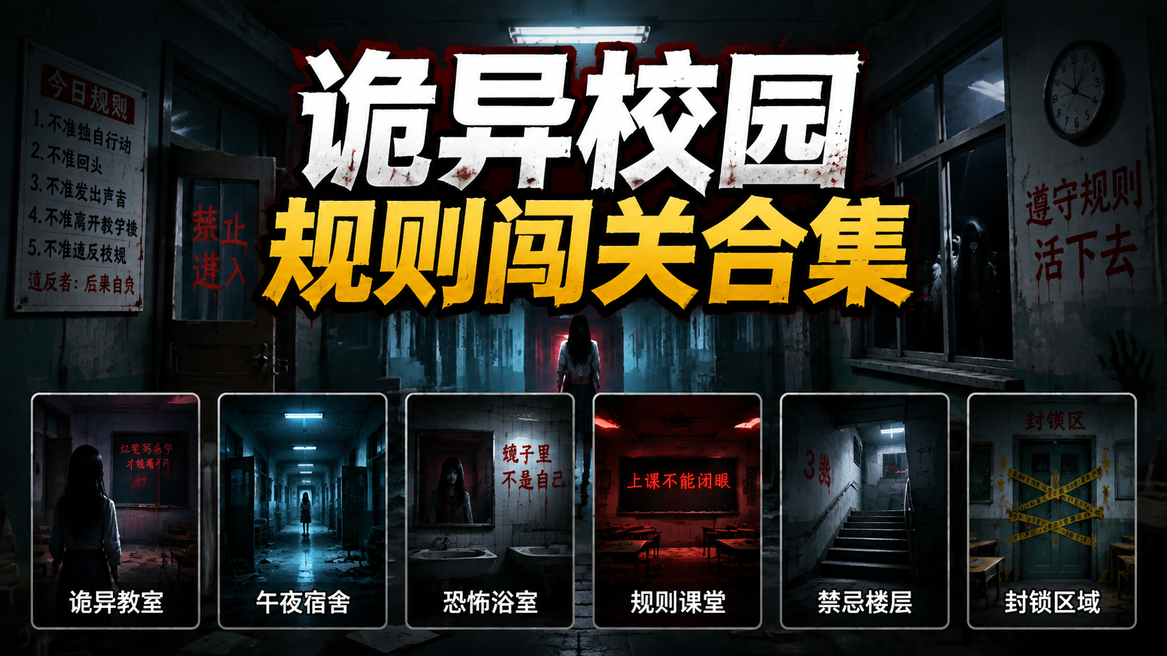诡异校园规则闯关合集
