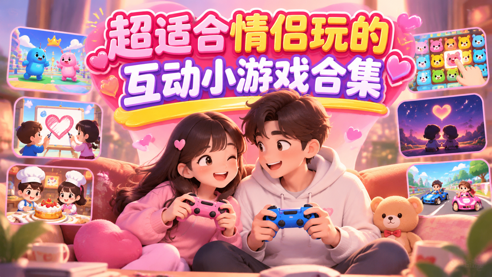 超适合情侣玩的互动小游戏合集