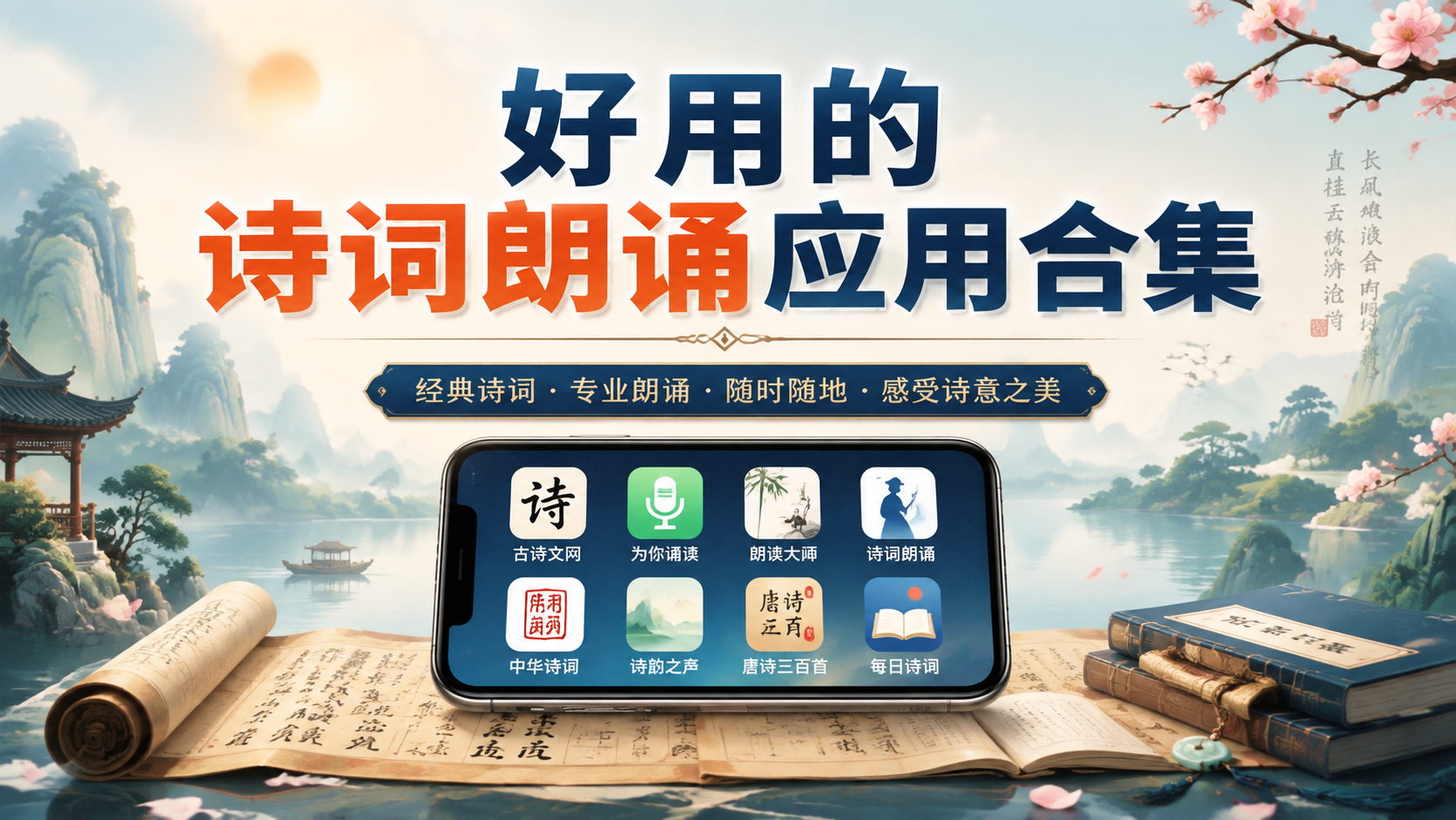 好用的诗词朗诵应用合集