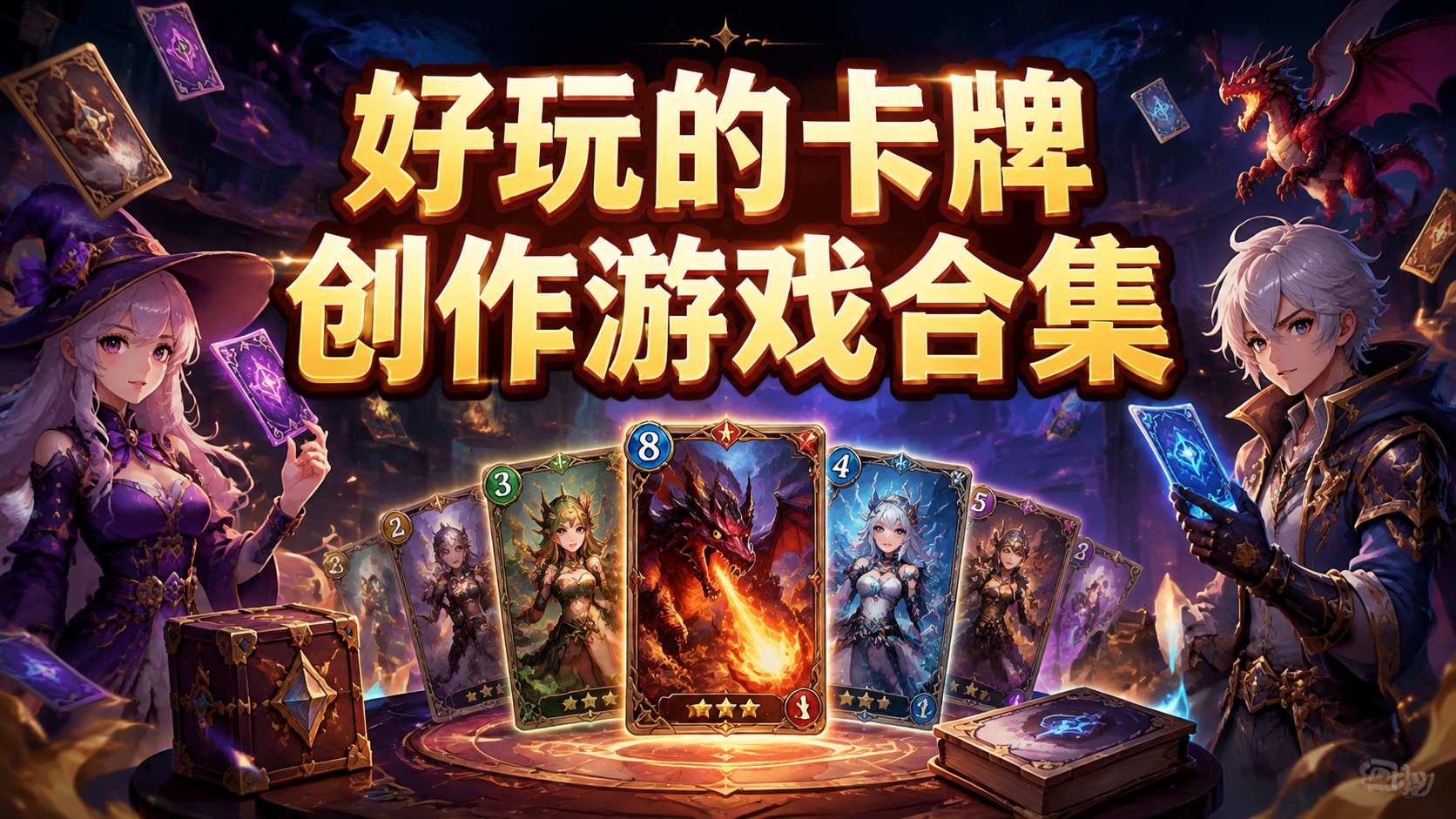 好玩的卡牌创作游戏合集