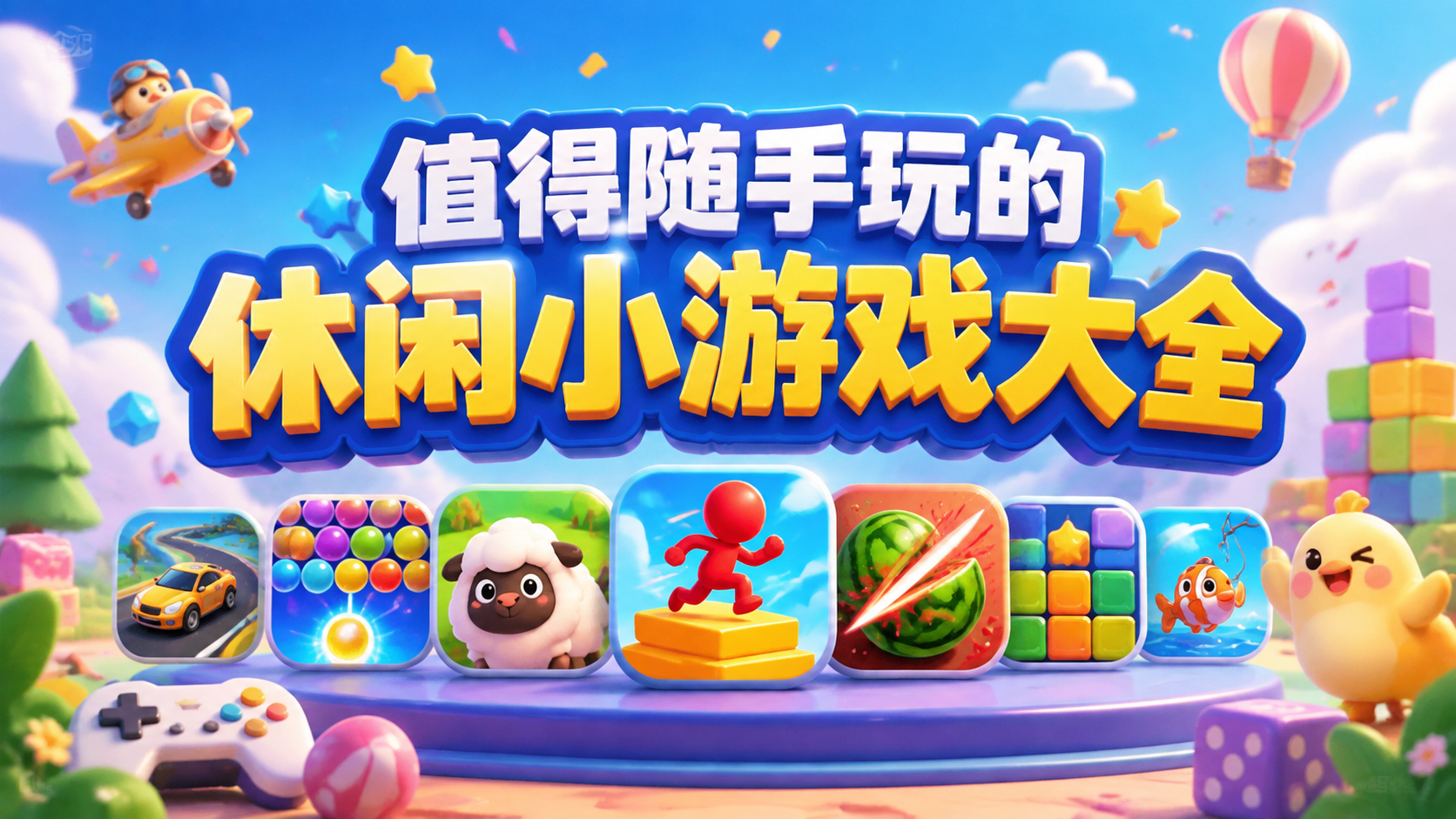 值得随手玩的休闲小游戏大全