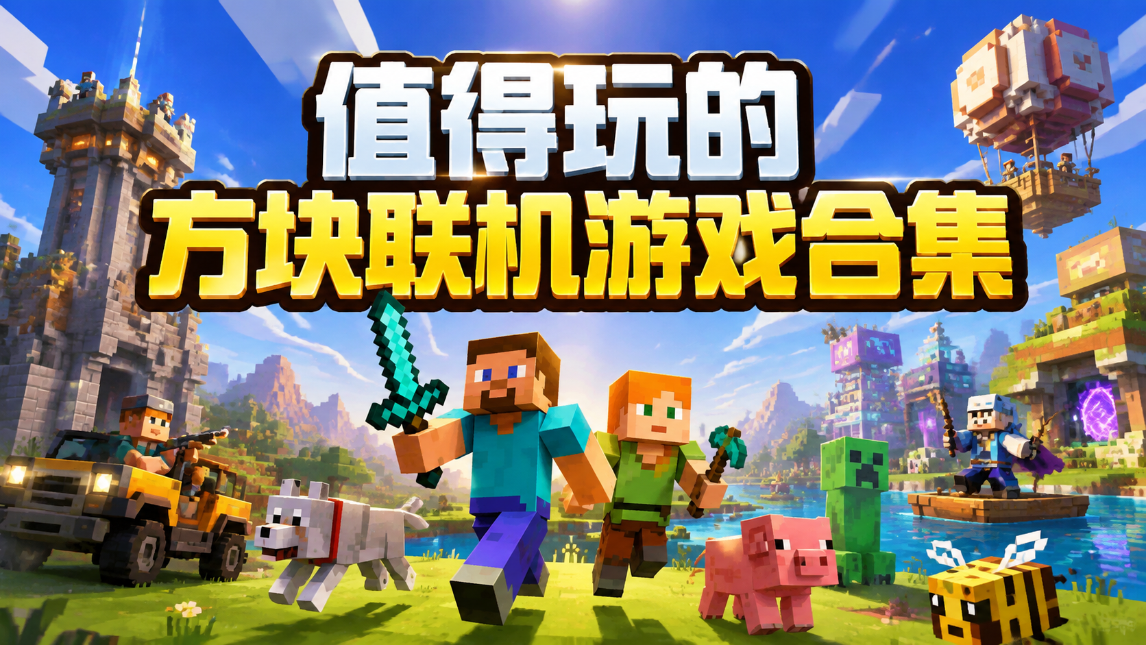 值得玩的方块联机游戏合集