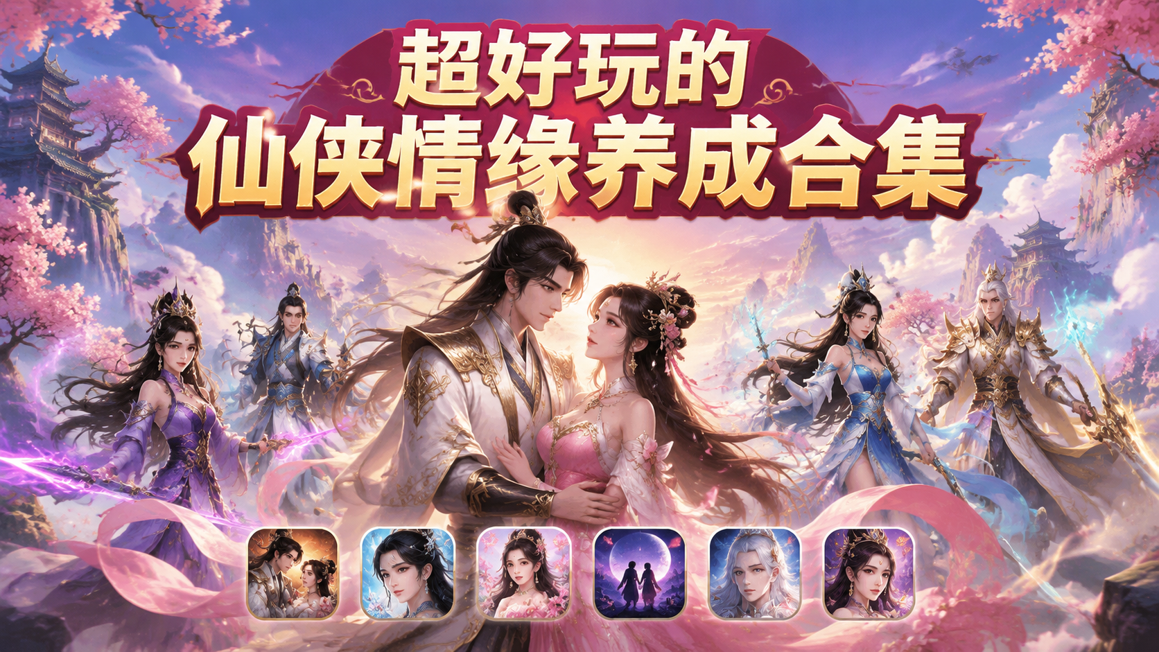 超好玩的仙侠情缘养成合集