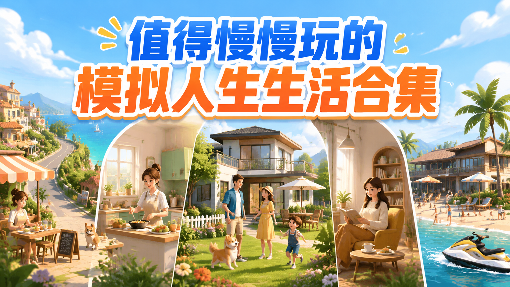 值得慢慢玩的模拟人生生活合集