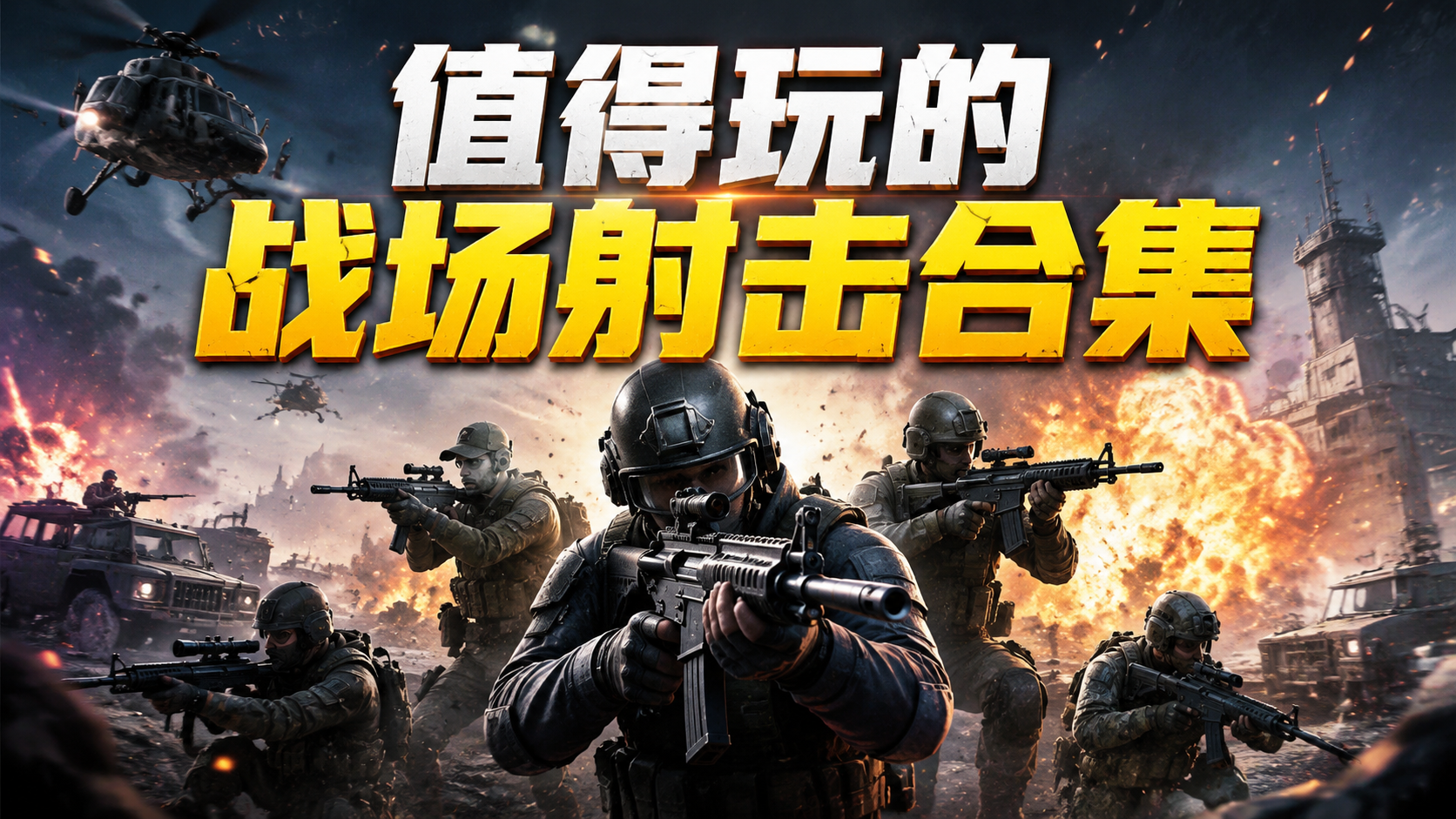 值得玩的战场射击合集