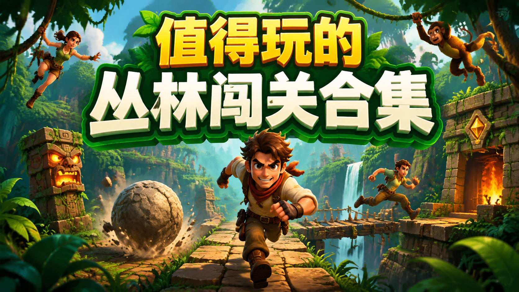 值得玩的丛林闯关合集