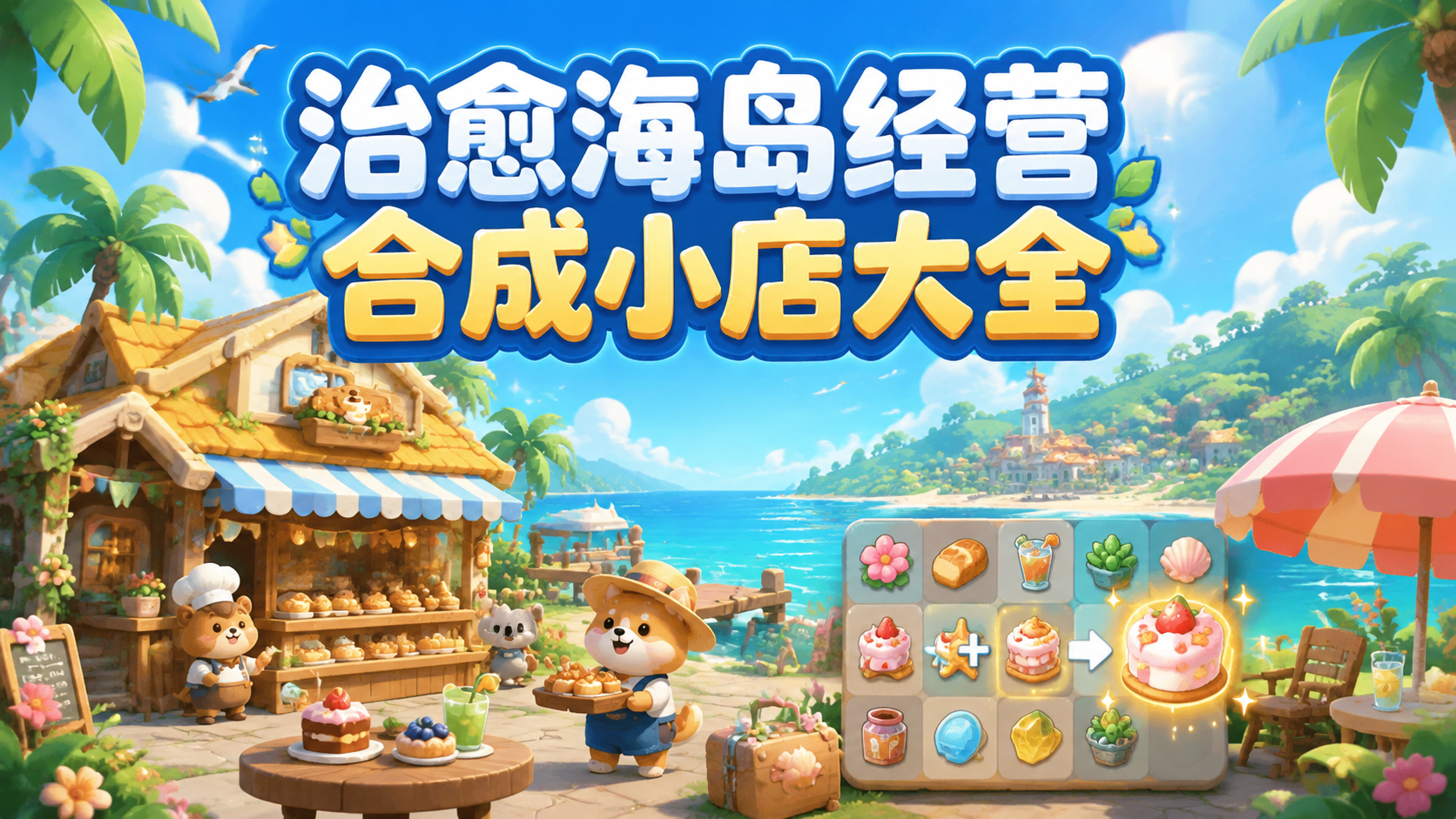 治愈海岛经营合成小店大全