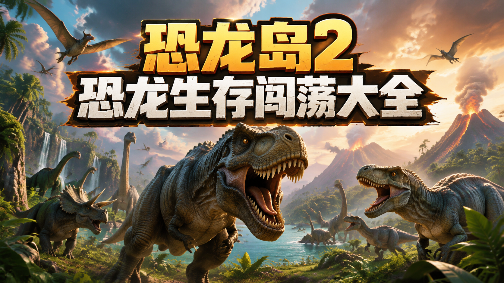 恐龙岛2恐龙生存闯荡大全
