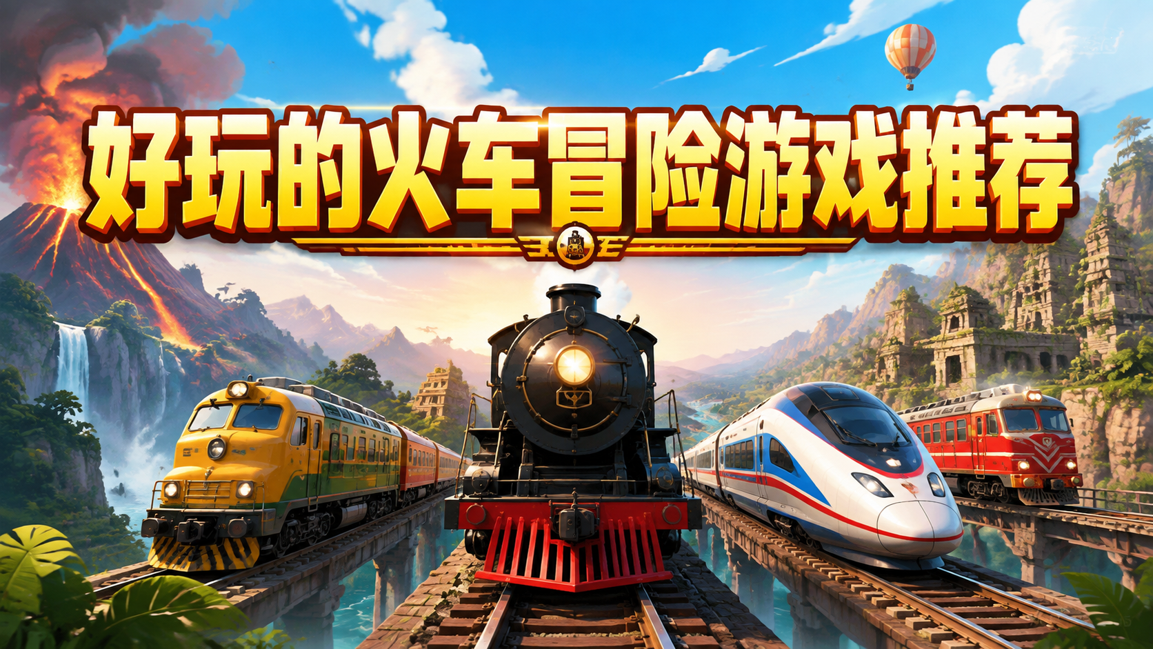 好玩的火车冒险游戏推荐